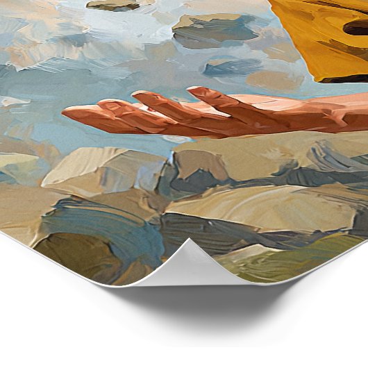 Saint Stephen Protomartyr: Der kühne Zeuge Poster (Ecke)