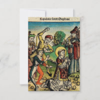 Saint Stephen Protomartyr First Martyr