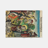 Saint Stephen Protomartyr First Martyr Fleecedecke (Vorderseite (Horizontal))