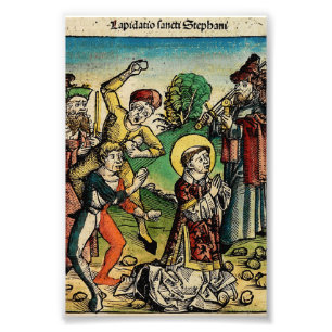 Saint Stephen Protomartyr First Martyr Fotodruck