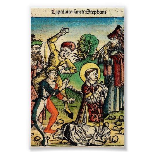 Saint Stephen Protomartyr First Martyr Fotodruck (Vorne)