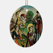 Saint Stephen Protomartyr First Martyr Keramik Ornament (Rechts)