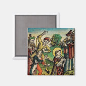 Saint Stephen Protomartyr First Martyr Magnet (Vorderseite/Rückseite)
