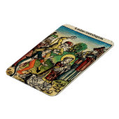 Saint Stephen Protomartyr First Martyr Magnet (Linke Seite)