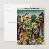 Saint Stephen Protomartyr First Martyr Postkarte (Vorne/Hinten)