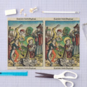 Saint Stephen Protomartyr First Martyr Seidenpapier (Handwerk)