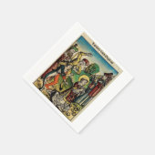 Saint Stephen Protomartyr First Martyr Serviette (Ecke)