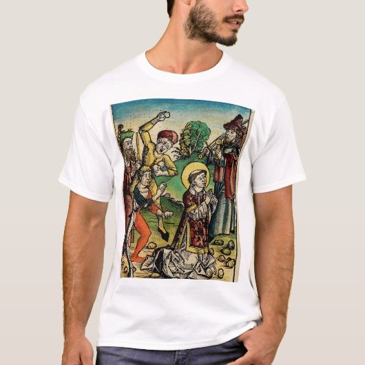 Saint Stephen Protomartyr First Martyr T-Shirt (Vorderseite)