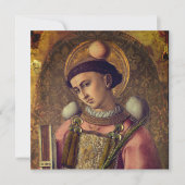 Saint Stephen (von Carlo Crivelli, 1476) (Vorderseite)