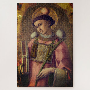 Saint Stephen (von Carlo Crivelli, 1476) Puzzle