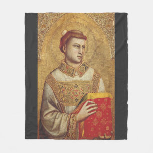 Saint Stephen von Giotto Fleecedecke