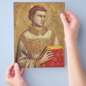Saint Stephen von Giotto Flyer (Hand)