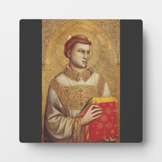 Saint Stephen von Giotto Fotoplatte (Vorderseite)