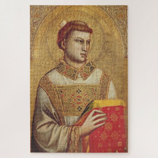 Saint Stephen von Giotto Puzzle (Vertikal)