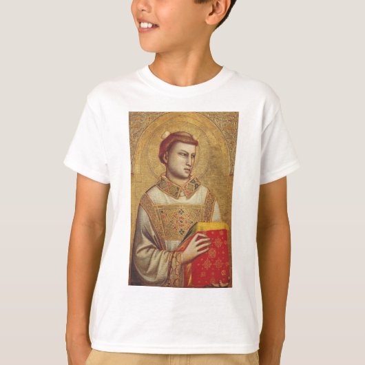 Saint Stephen von Giotto T-Shirt (Vorderseite)