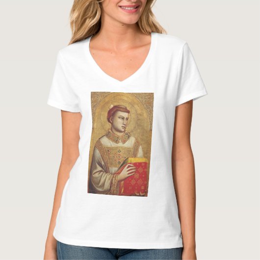 Saint Stephen von Giotto T-Shirt (Vorderseite)