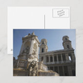 Saint Sulpice Postkarte (Vorne/Hinten)