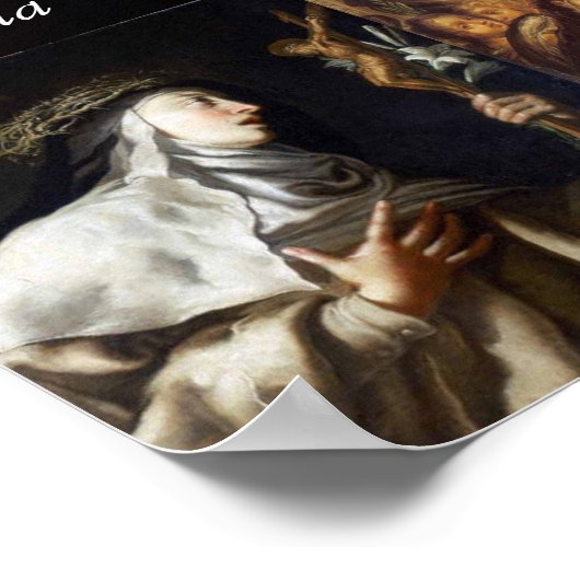 SAINT TERESA AVILA POSTER (Ecke)