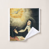 Saint Teresa von Avila Badhandtuch Set (Waschlappen)