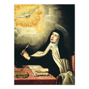 Saint Teresa von Avila Fotodruck