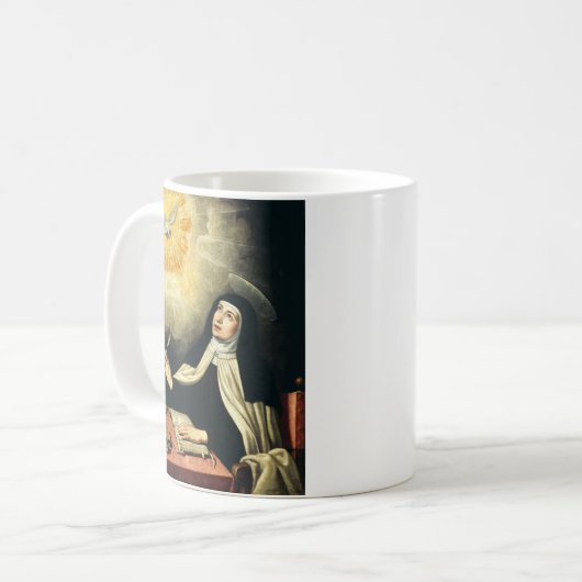 Saint Teresa von Avila Kaffeetasse (Vorderseite Links)