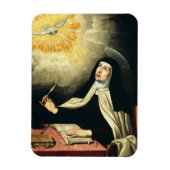 Saint Teresa von Avila Magnet (Vertikal)