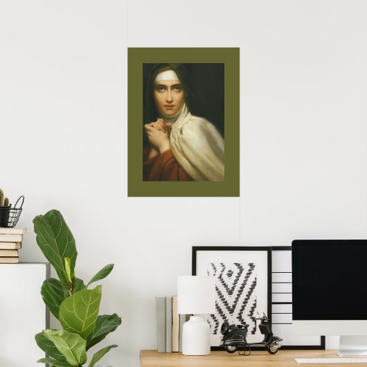 SAINT TERESA VON AVILA POSTER (Heimbüro)