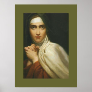 SAINT TERESA VON AVILA POSTER