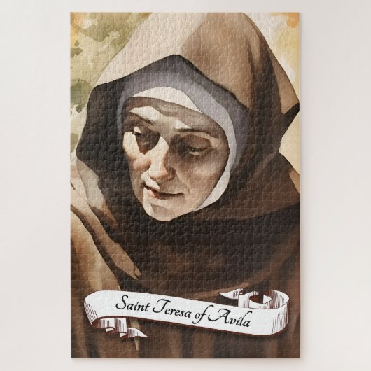 Saint Teresa von Avila Puzzle (Vertikal)