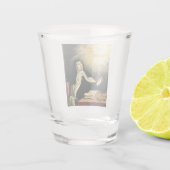 Saint Teresa von Avila Schnapsglas (Rückseite)