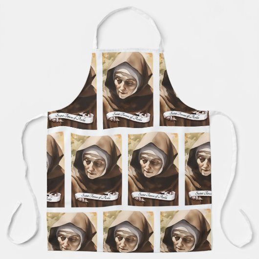 Saint Teresa von Avila Schürze (Vorderseite)