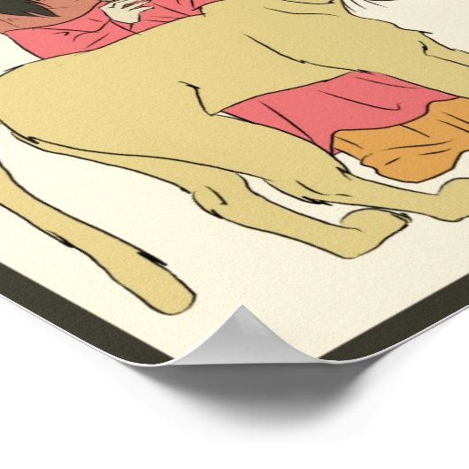 Saint Thekla Poster (Ecke)