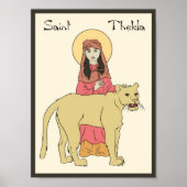 Saint Thekla Poster (Vorne)