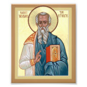 Saint Theodore - Das Studio Icon Printing Fotodruck (Vorne)