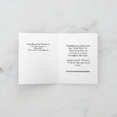 Saint Therese Karte (Innenseite)