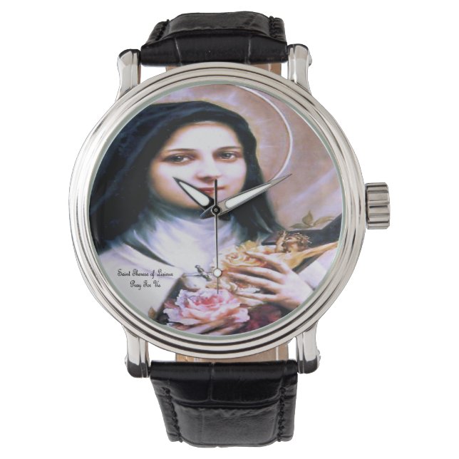 Saint Therese of Lisieux Armbanduhr (Vorderseite)