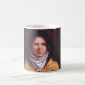 Saint Therese of Lisieux Kaffeetasse (Mittel)