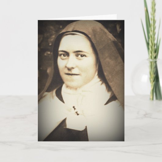SAINT THERESE OF LISIEUX KARTE (Vorderseite)