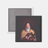 Saint Therese of Lisieux Magnet (Vorderseite/Rückseite)