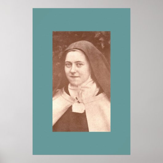 Saint Therese Of Lisieux Poster (Vorne)