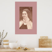 Saint Therese Of Lisieux Poster (Küche)