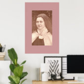 Saint Therese Of Lisieux Poster (Heimbüro)
