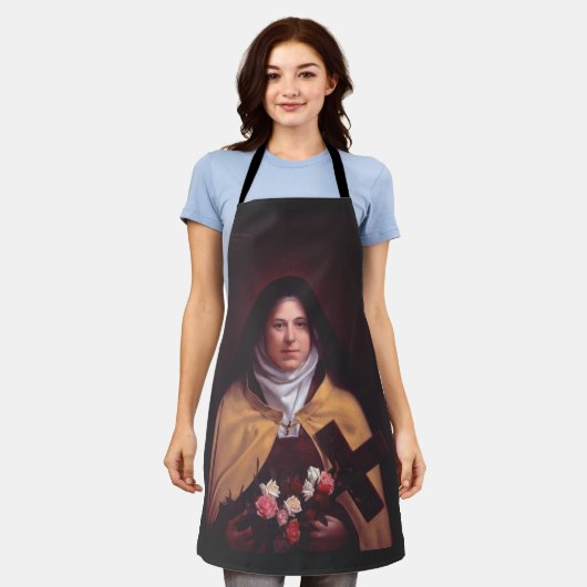 Saint Therese of Lisieux Schürze (Getragen)