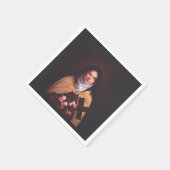 Saint Therese of Lisieux Serviette (Ecke)