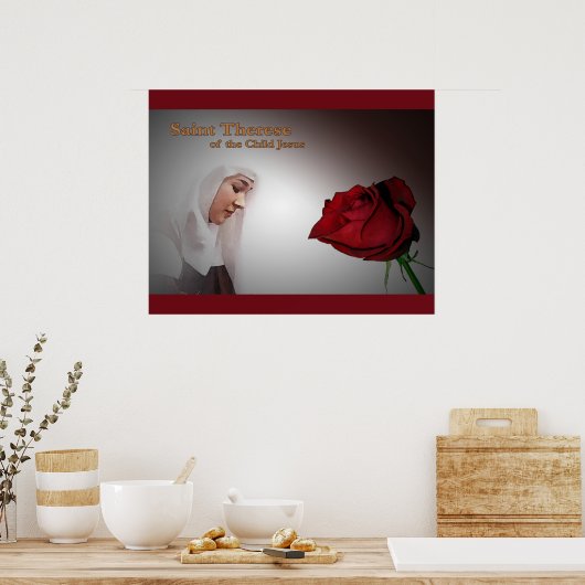 Saint Therese Poster (Küche)