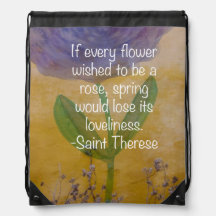 Saint Therese Tote Bag