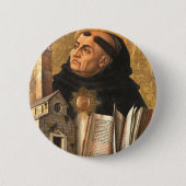 Saint Thomas Aquinas Button (Vorderseite)
