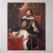 Saint Thomas Aquinas By Luis Munoz Lafuente Poster (Vorne)