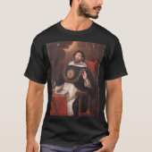 Saint Thomas Aquinas By Luis Munoz Lafuente T-Shirt (Vorderseite)