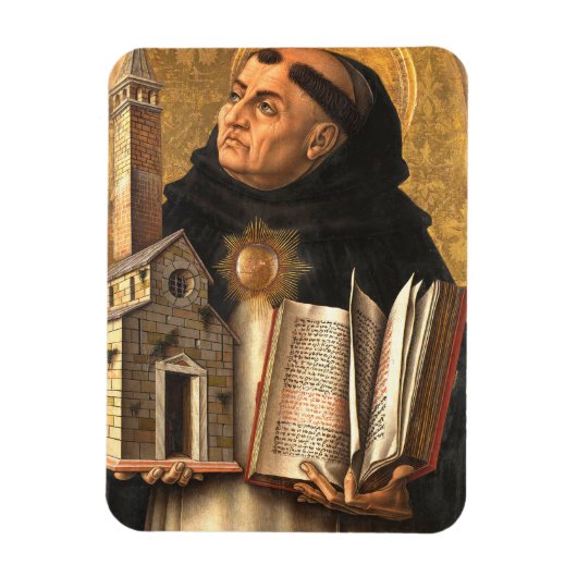 Saint Thomas Aquinas Doctor of Truth Magnet (Vertikal)